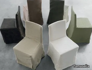 TIFFANY GONNA - Upholstered fabric chair _ Tomasella