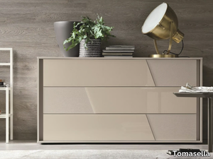 KROSS - Chest of drawers with integrated handles _ Tomasella