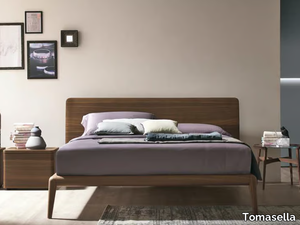 PRADO - Oak double bed _ Tomasella