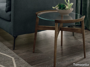 BLOOM - Round coffee table for living room _ Tomasella