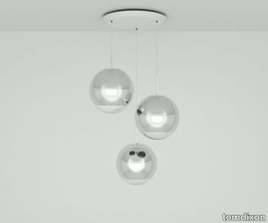 Mirror Ball LED 40cm Round Pendant System