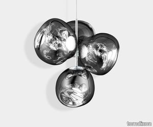 Melt LED Chandelier Chrome Small