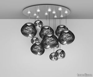 Melt LED Chrome Mega Pendant System