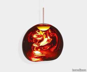 Melt LED Pendant Copper