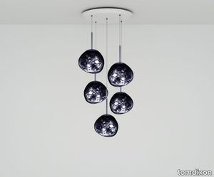 Melt Mini LED Smoke Round Pendant System