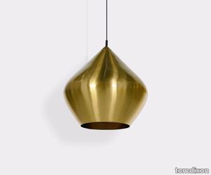 Beat LED Stout Pendant Brass