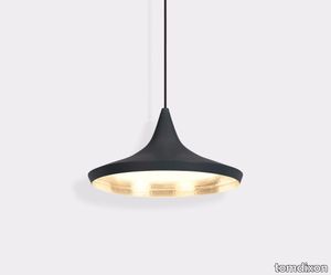 Beat LED Wide Pendant Black