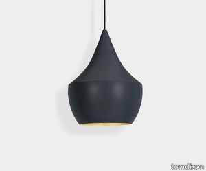 Beat LED Fat Pendant Black