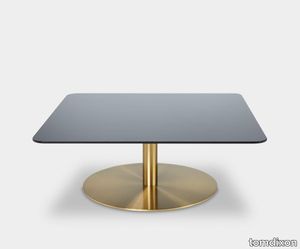 Flash Table Square Brass