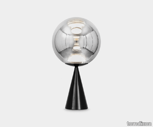 Globe Fat Table Silver LED