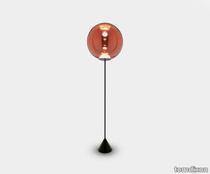 Globe Cone Floor LED Copper