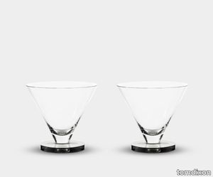 Puck Cocktail Glasses Set x 6