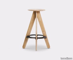 Slab Bar Stool Natural