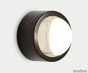 Spot Surface Light Round Black