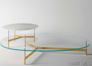 AFTER9 - Coffee table with glass top _ Tonelli Design