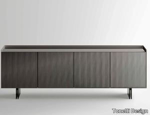 ATEREA - Glass sideboard with doors _ Tonelli Design