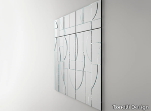 MAYBE - Square wall-mounted mirror _ Tonelli Design