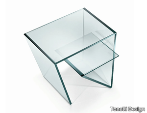 ZEN - Glass side table _ Tonelli Design