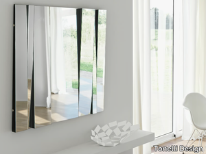 FITTIPALDI - Rectangular wall-mounted mirror _ Tonelli Design