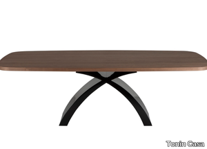 TOKYO - Rectangular walnut table _ Tonin Casa