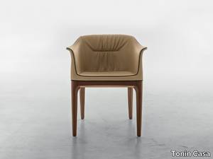 MIVIDA - Upholstered easy chair with armrests _ Tonin Casa