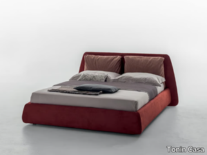 DHARMA - Upholstered fabric double bed _ Tonin Casa