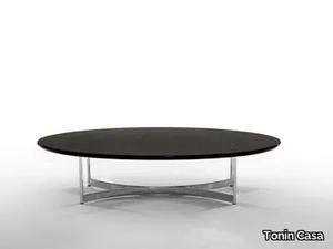 PARIOLI - Low round coffee table _ Tonin Casa