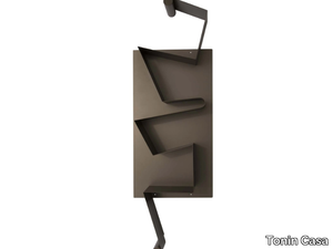 NOTA - Wall-mounted metal bookcase _ Tonin Casa