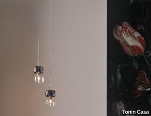 RETRÒ - Metal pendant lamp _ Tonin Casa