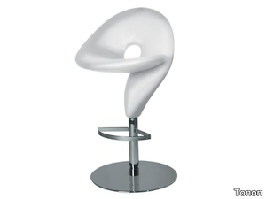 QUESTION MARK - Swivel stool with fire retardant padding _ Tonon