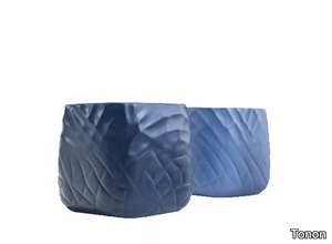 RIVER STONE - Soft Touch Plus polyurethane pouf / coffee table _ Tonon