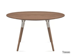 SALT & PEPPER 843 - Round solid wood table _ Tonon