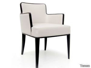 PRINCESS - Upholstered fabric chair with armrests _ Tonon