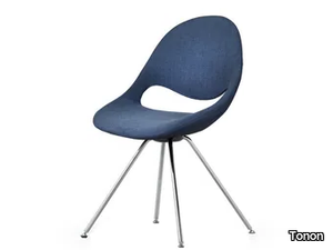 LITTLE MOON UPHOLSTERED - Upholstered fabric chair _ Tonon