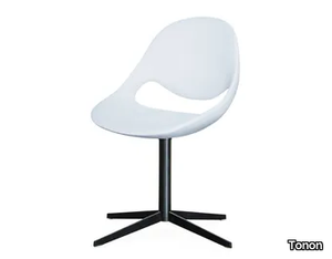 LITTLE MOON SOFT TOUCH - With 4-spoke base polyurethane chair _ Tonon