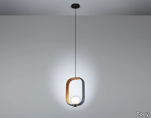 FILIPA - Painted metal pendant lamp _ Tooy
