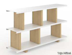 DREH - Open freestanding shelving unit _ Tojo Möbel