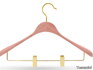 ALBERTO WITH CLIPS - Cedarwood clothes hanger _ Toscanini