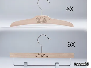 MARINA&MATILDE - 10 PCS - Beech clothes hanger _ Toscanini