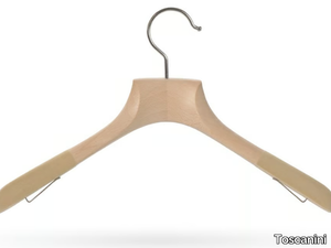 MARCELLO CASUAL WITH RETAINING CLIPS - Beech clothes hanger _ Toscanini