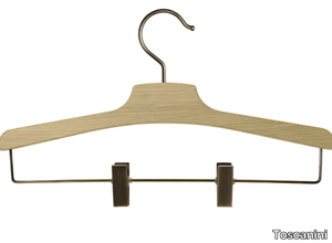 MARCELLO SKIRT/TROUSERS WITH CLIPS - Oak clothes hanger _ Toscanini