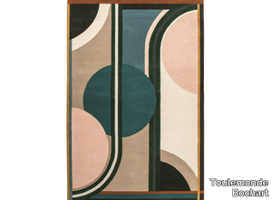 SONIA - Rectangular wool rug with geometric shapes _ Toulemonde Bochart