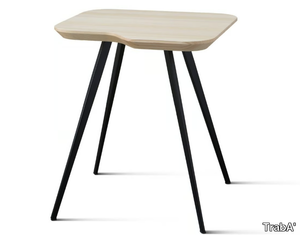 AKY SMALL MET - Square side table _ TrabA'