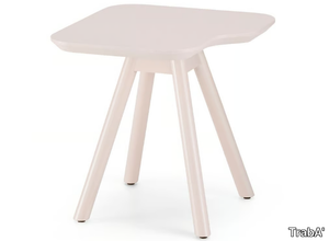 AKY SMALL - Square wooden side table _ TrabA'