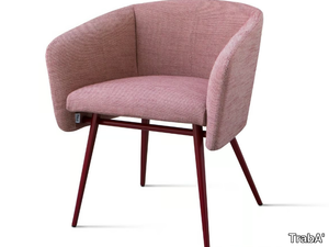 BALÙ-MET - Fabric chair with armrests _ TrabA'