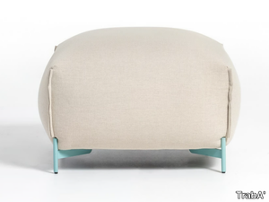 MOCHI - Upholstered square fabric pouf _ TrabA'