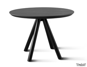 AKY CONTRACT - Round wooden dining table _ TrabA'