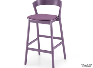 EDITH - Barstool with integrated cushion _ TrabA'