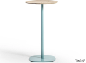 ROUND - Round metal high table _ TrabA'