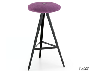 AKY - Upholstered fabric barstool _ TrabA'